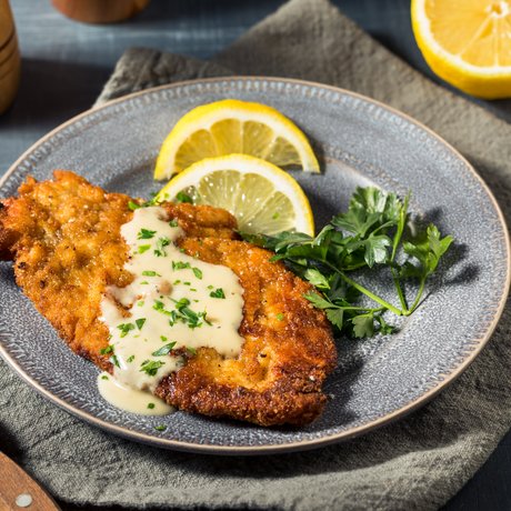 Krokante Airfryer Kipschnitzel