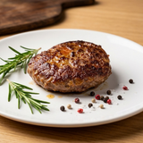 Runder Hamburger